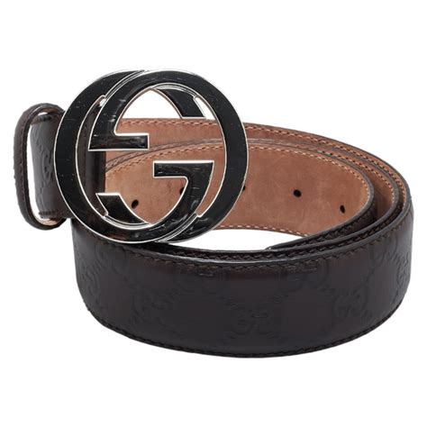 gucci 201799-480199 leather belt|Gucci belt leather replacement.